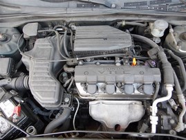 2002 Honda Civic EX Green Sedan 1.7L Vtec AT #A24925